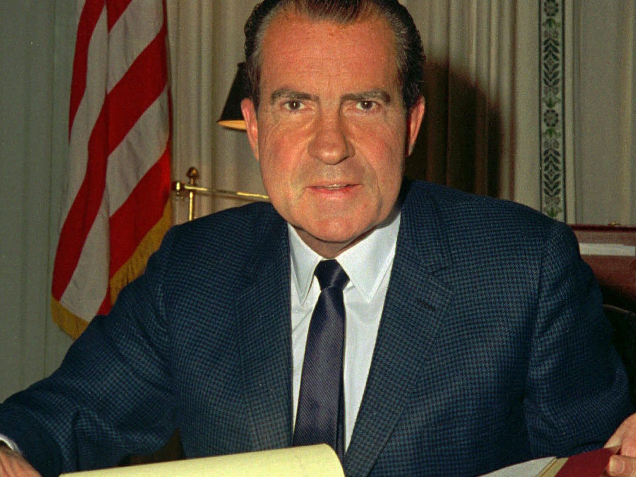 Richard M. Nixon wurde 1968 37. Präsident der USA. Richard M. Nixon wurde 1968 37. Präsident der USA.