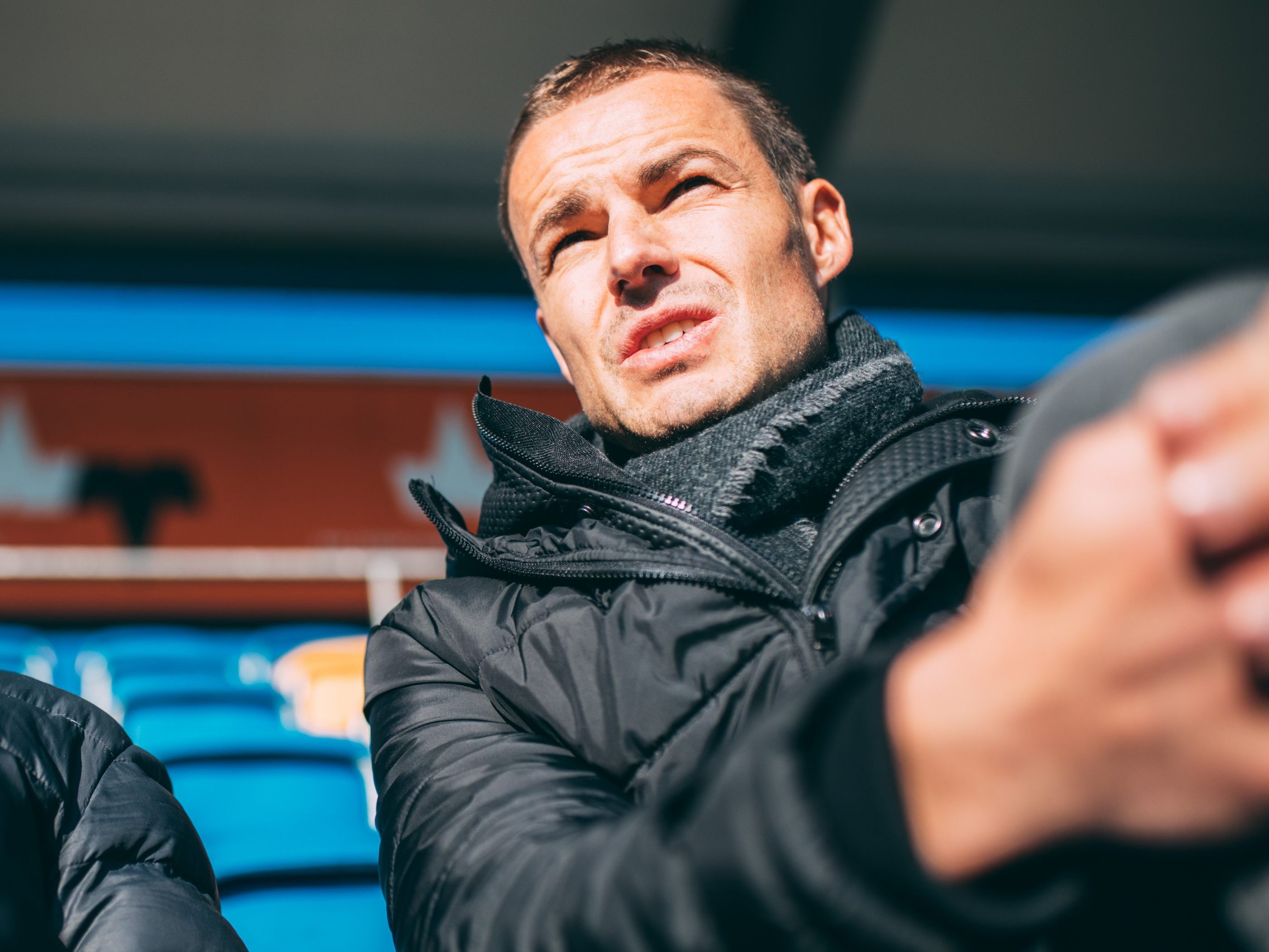 Werner Grabherr zu Gast im WANN & WO-Sonntagstalk in der Cashpoint Arena.