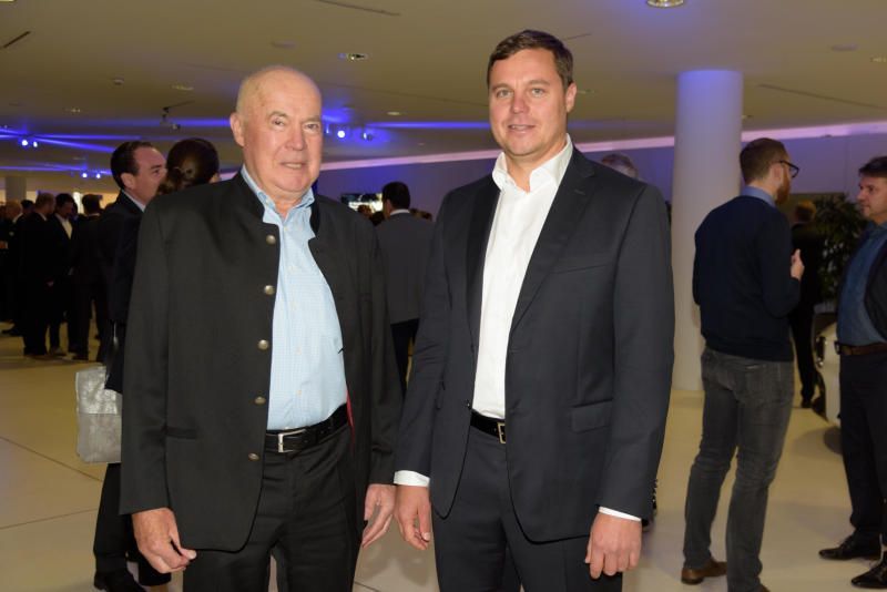 Georg Meusburger mit Sohn Guntram Georg Meusburger mit Sohn Guntram