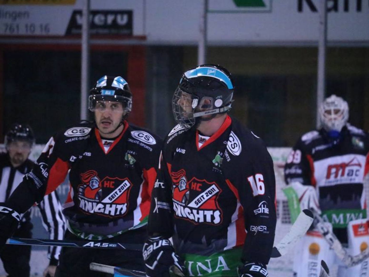 Die Knights sichern sich gegen Hard einen Punkt