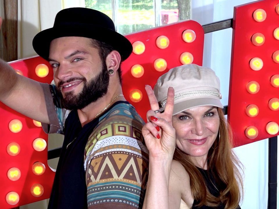Giuliano de Stefano und Chantal Dorn müssen gegeneinander antreten. Giuliano de Stefano und Chantal Dorn müssen gegeneinander antreten.