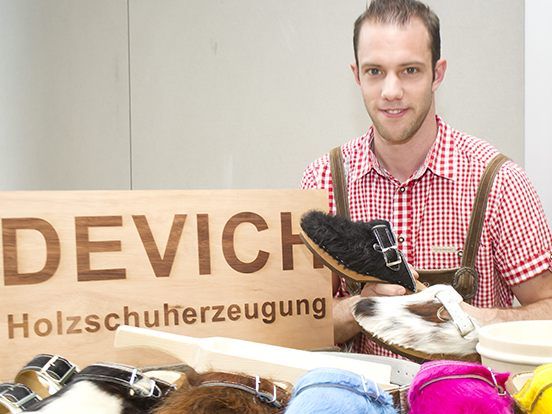 Holzschuhe mit Kultstatus Holzschuhe mit Kultstatus
