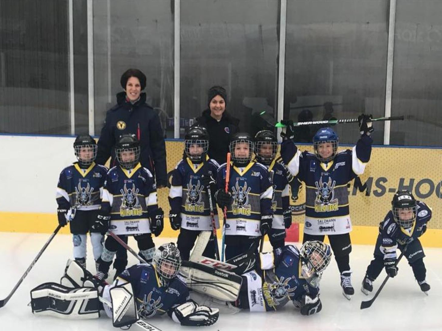 Die Emser Youngsters im Einsatz