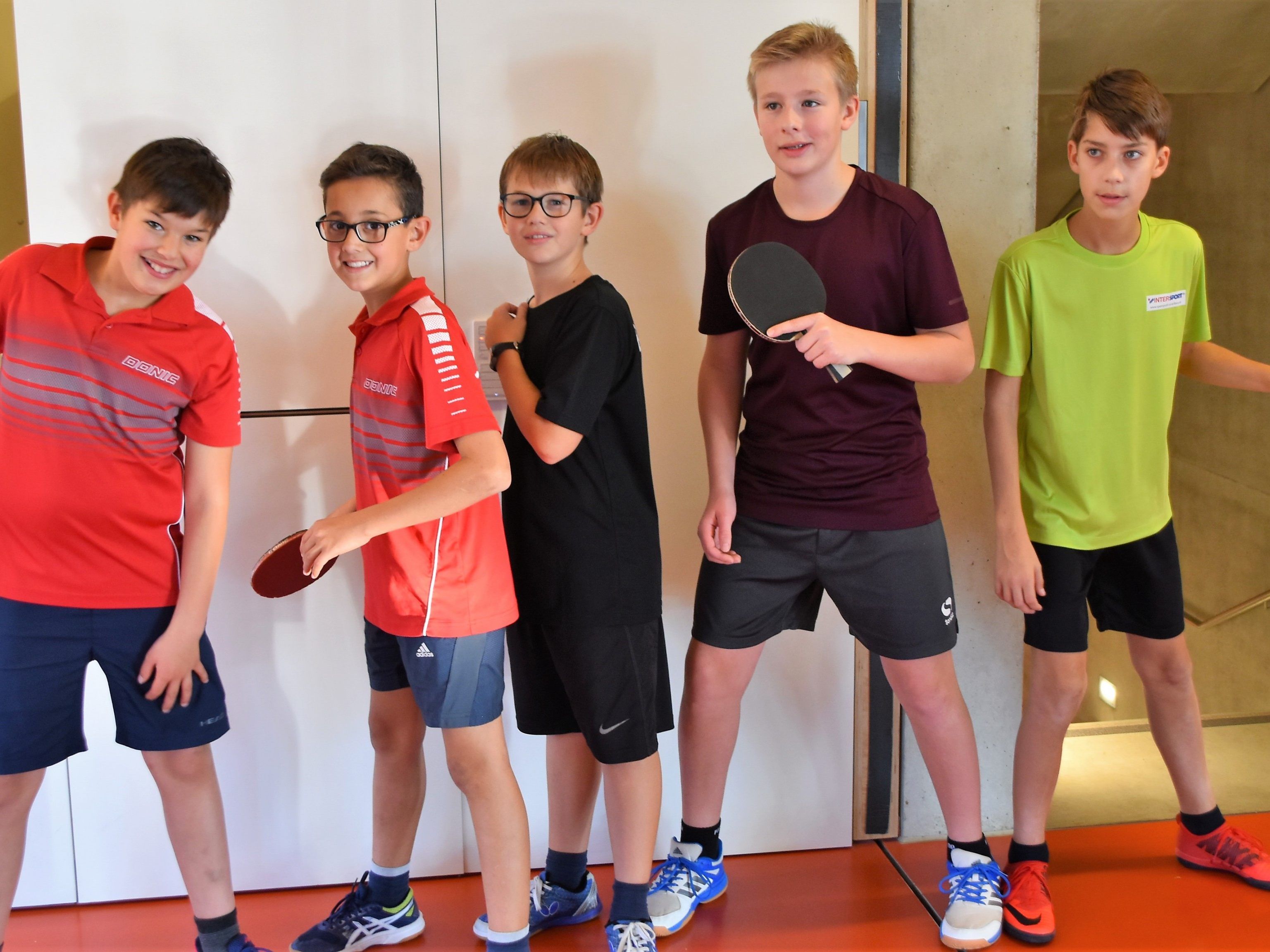 Noah, Roman, Theo, Ben und Jan zeigen ihr Können Noah, Roman, Theo, Ben und Jan zeigen ihr Können