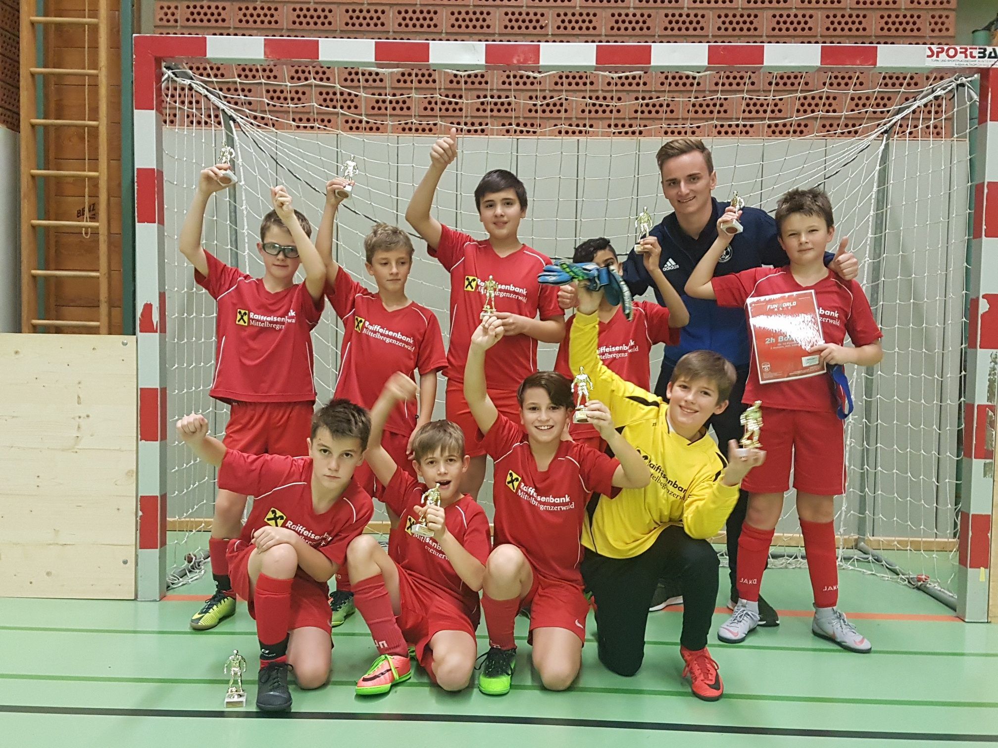 Platz zwei für das U12-Team vom FC Andelsbuch.