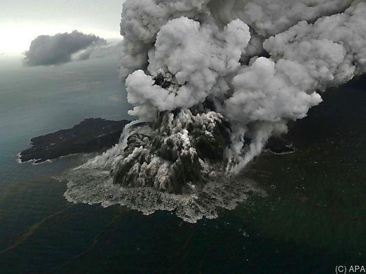 Der Krakatau kommt nicht zur Ruhe