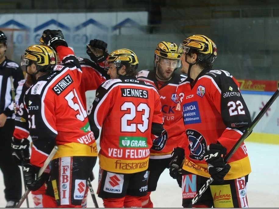 VEU Feldkirch gewann gegen Gröden mit 3:1 VEU Feldkirch gewann gegen Gröden mit 3:1