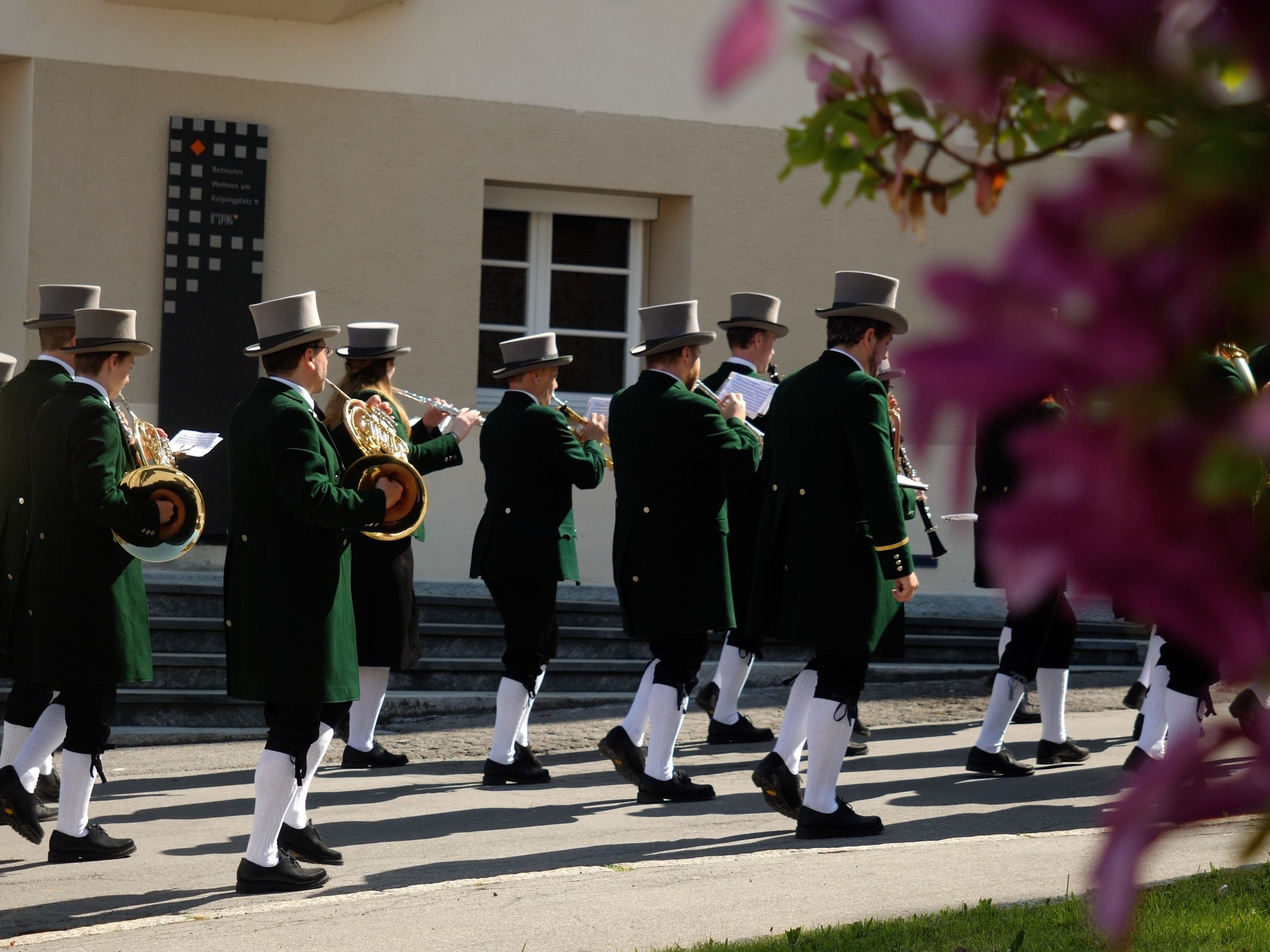 Stadtmusik unterwegs