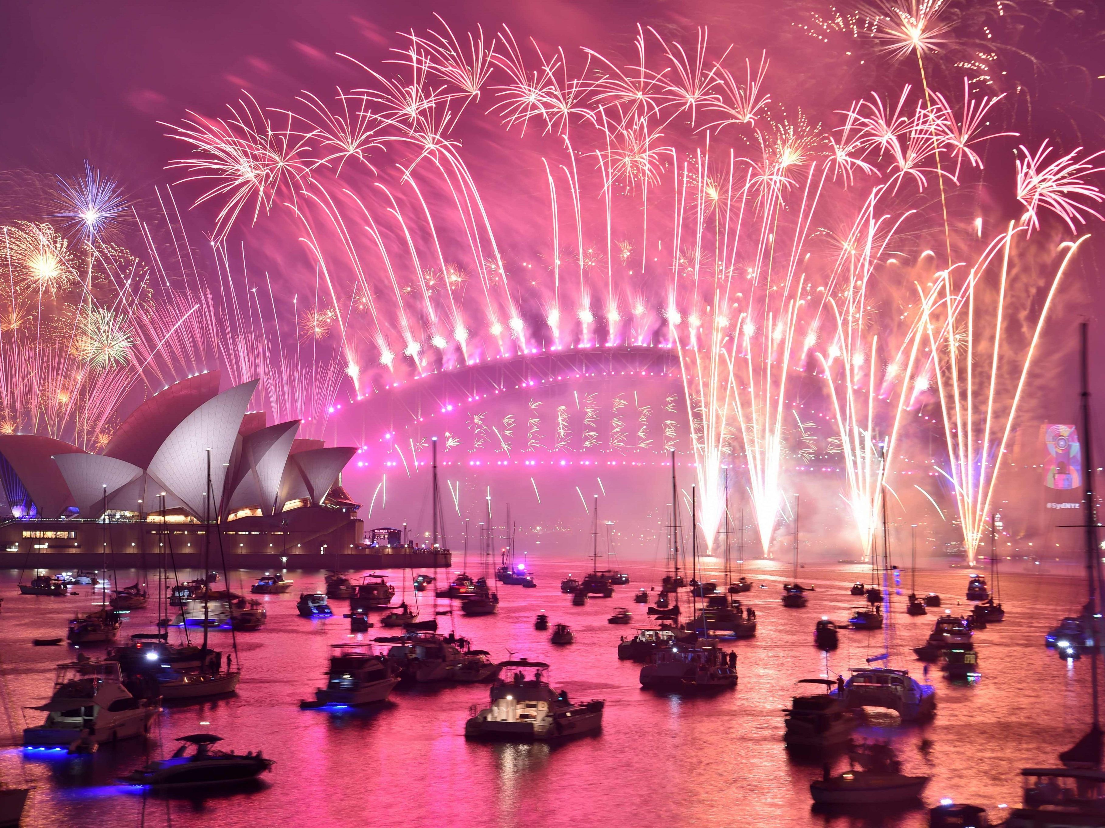 In vielen Teilen der Welt ist es bereits 2019. In vielen Teilen der Welt ist es bereits 2019.