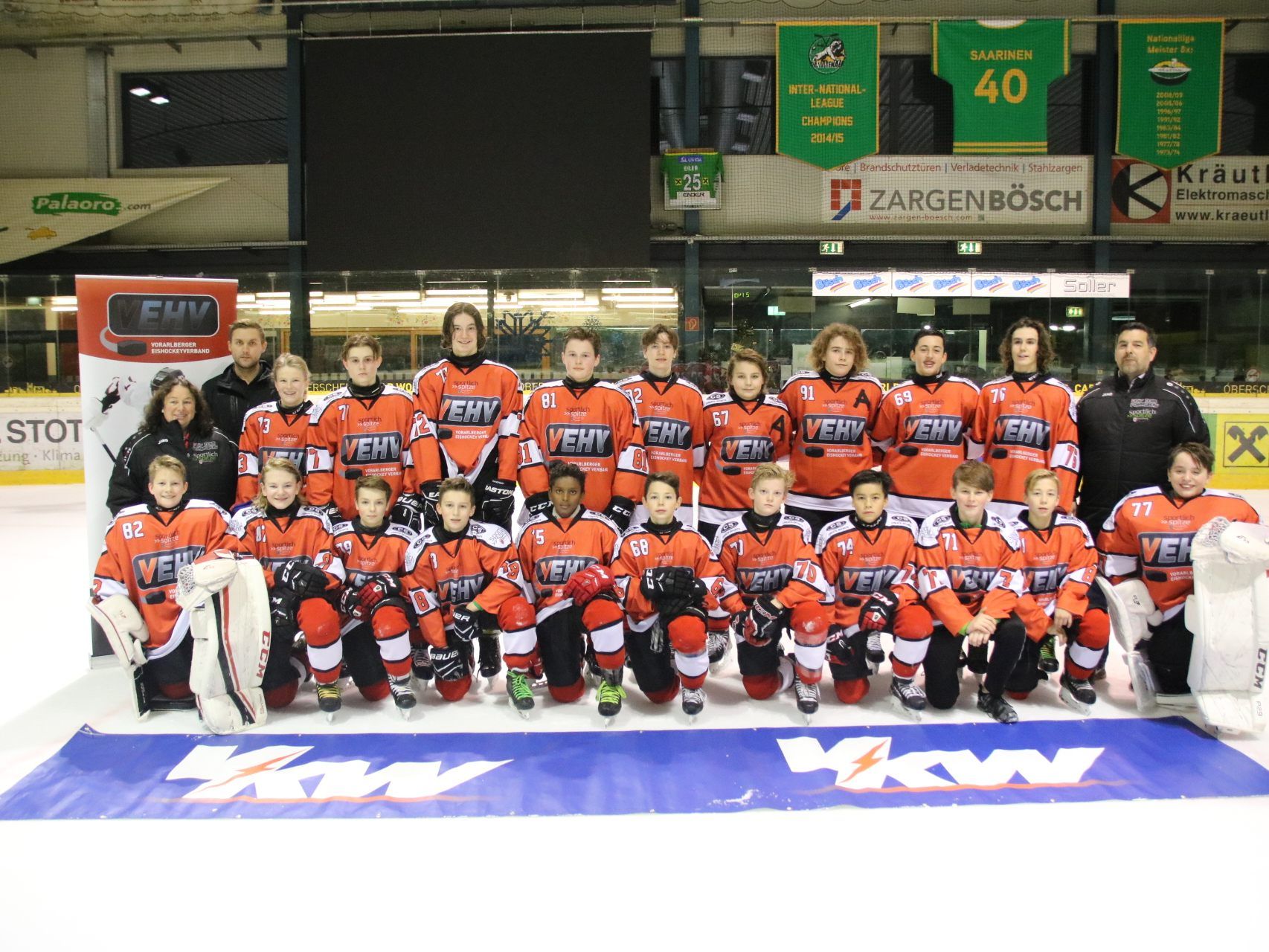 Das Vorarlberger U14 Team