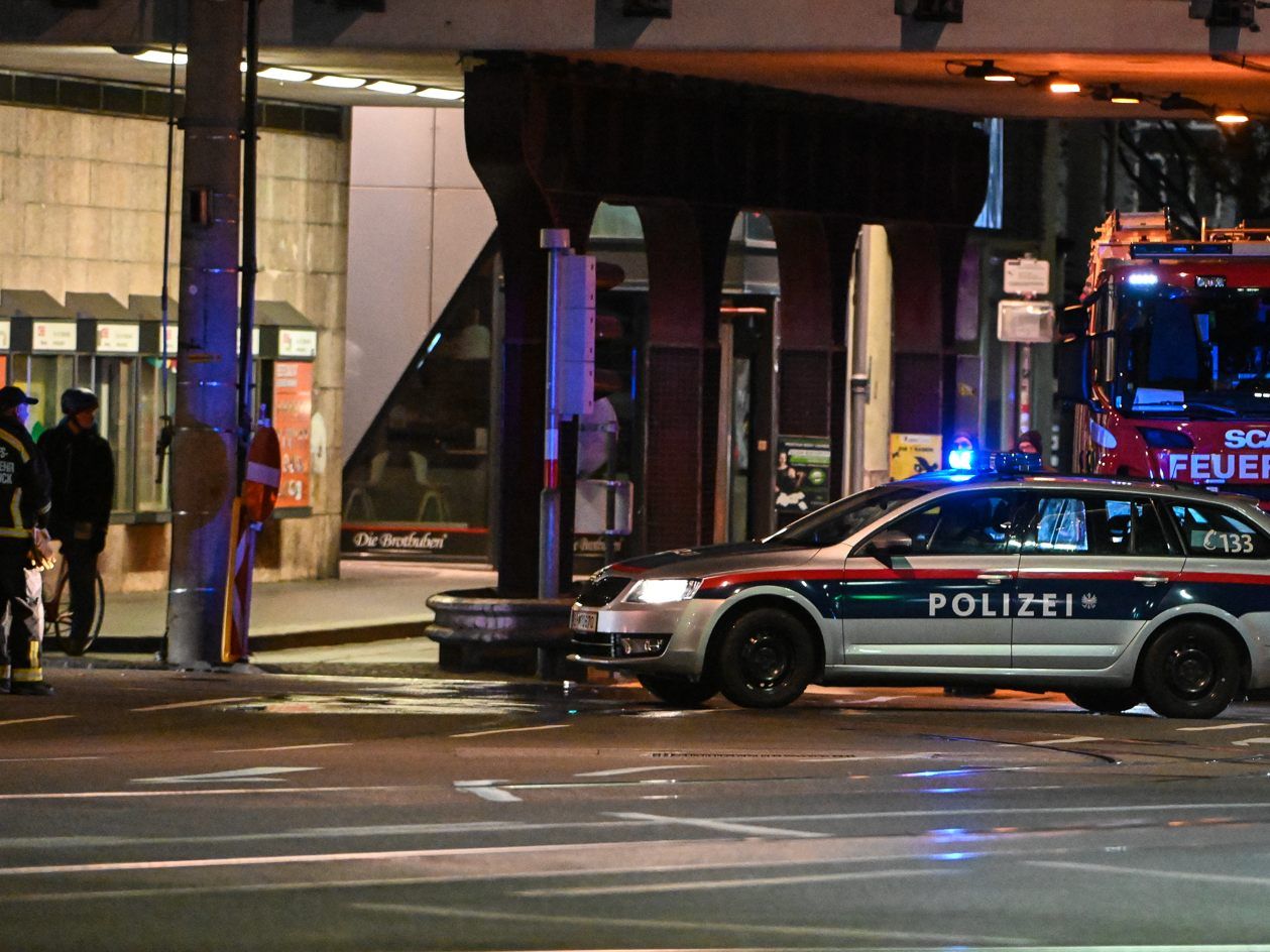 Der Tatort in Innsbruck in der Nacht auf 25. November 2018.