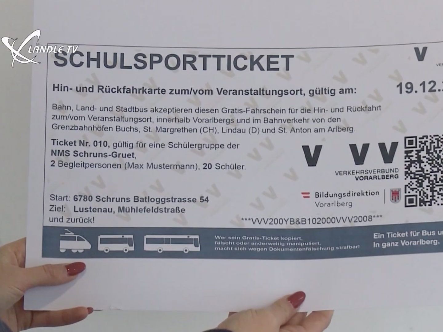 Schulsportticket