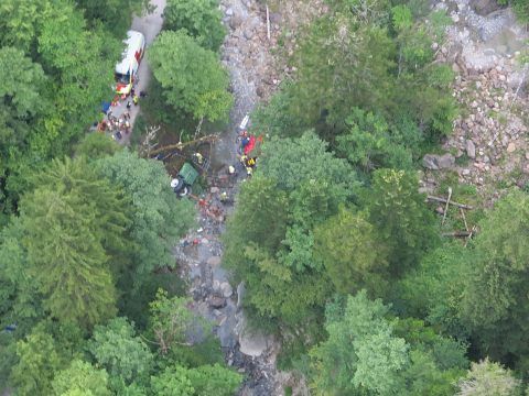 Zwei Männer kamen bei dem Unfall ums Leben.