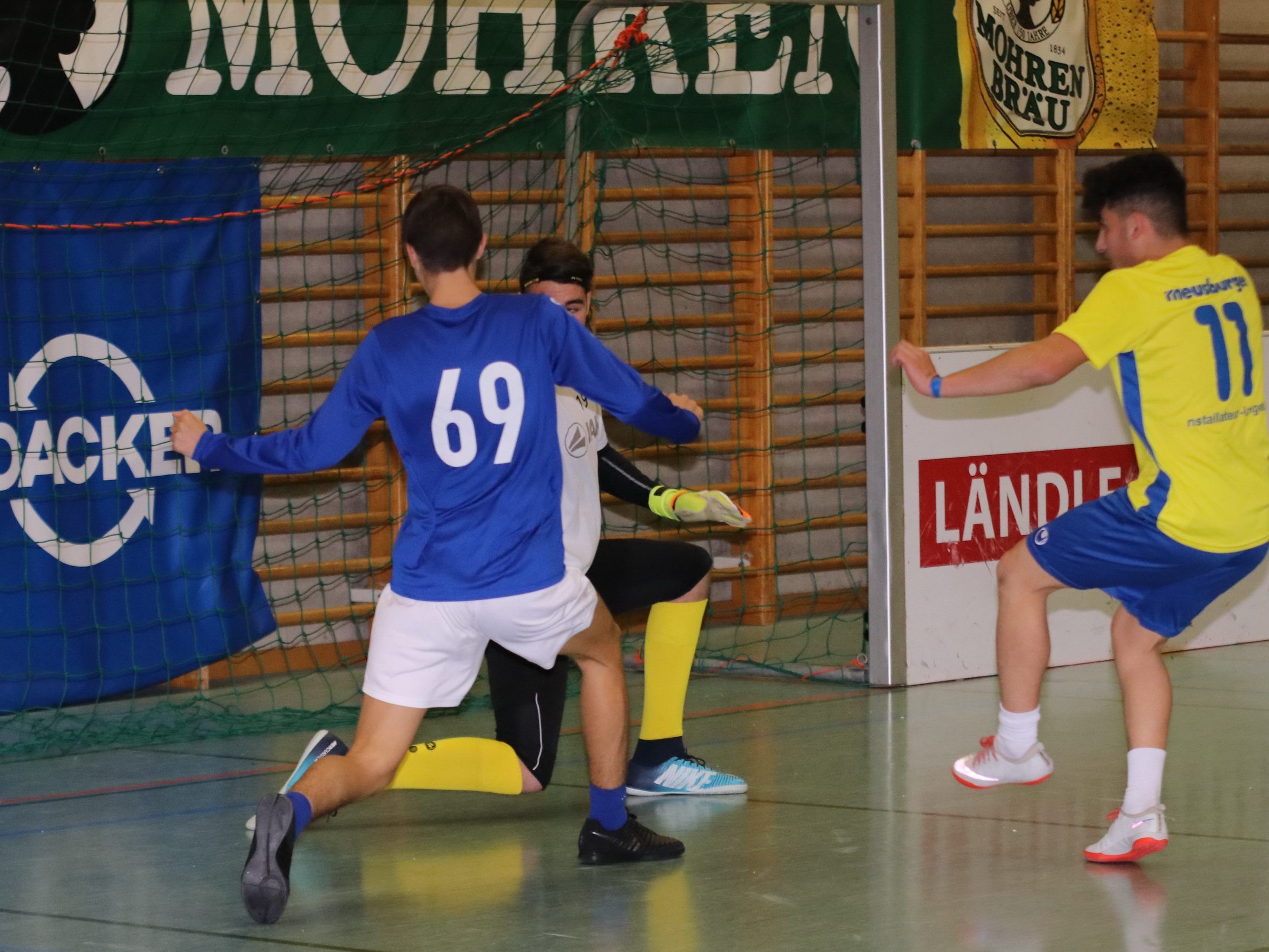 Szene aus Wolfurt U-18 gegen SPG Brederis/Meiningen U-18 Szene aus Wolfurt U-18 gegen SPG Brederis/Meiningen U-18