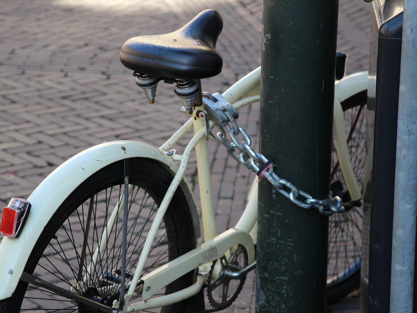 Das Fahrrad soll abgeschlossen gewesen sein.