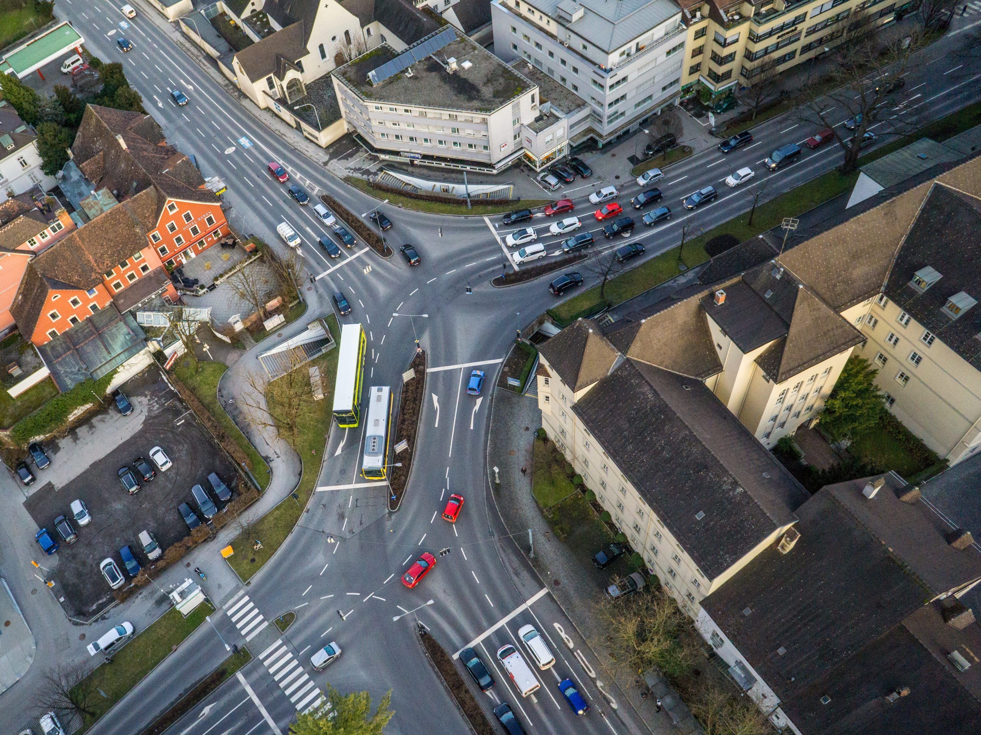 Der Unfall passierte nahe der Feldkircher Bärenkreuzung.