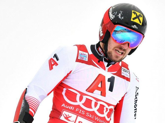 Für Marcel Hirscher lief es heute nicht optimal