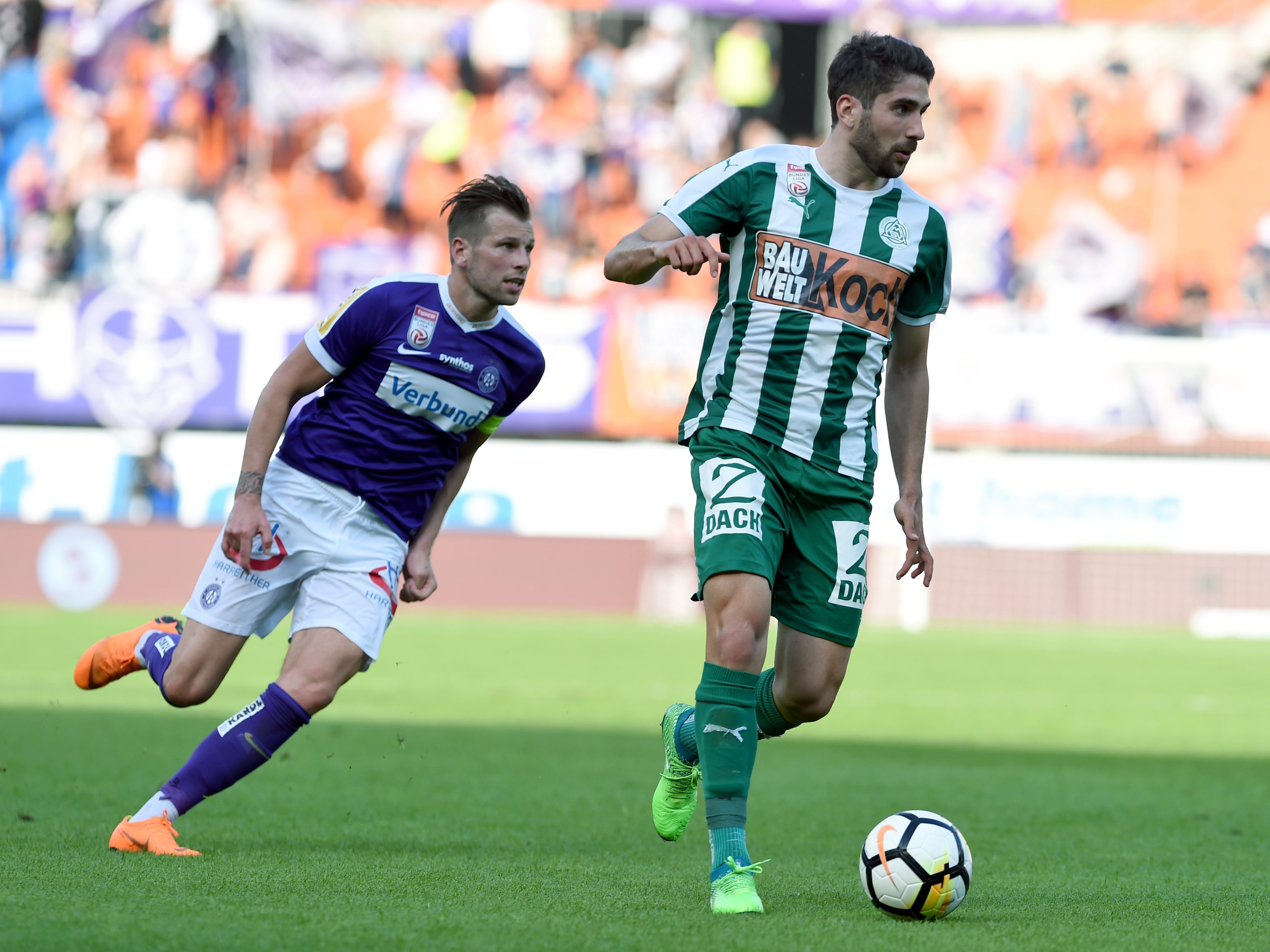 LIVE-Ticker zum Spiel Mattersburg gegen Austria Wien ab 14.30 Uhr.