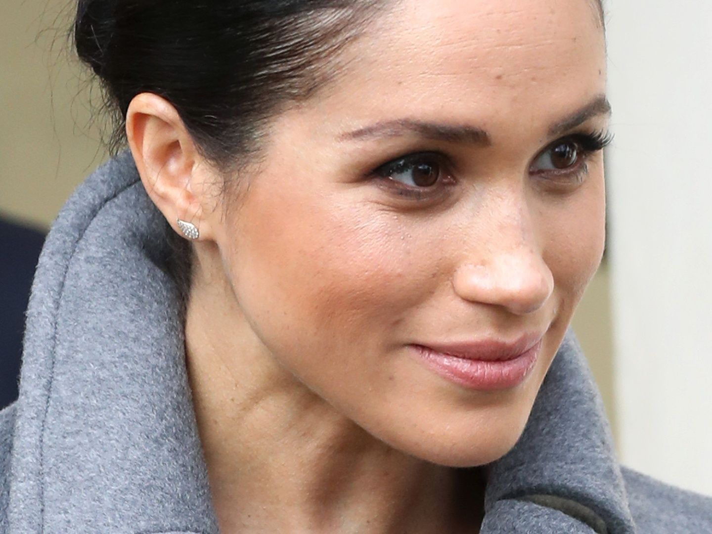 Beim Besuch einer Charity-Organisation in London präsentiert Meghan Markle stolz ihr Babybäuchlein. Beim Besuch einer Charity-Organisation in London präsentiert Meghan Markle stolz ihr Babybäuchlein.