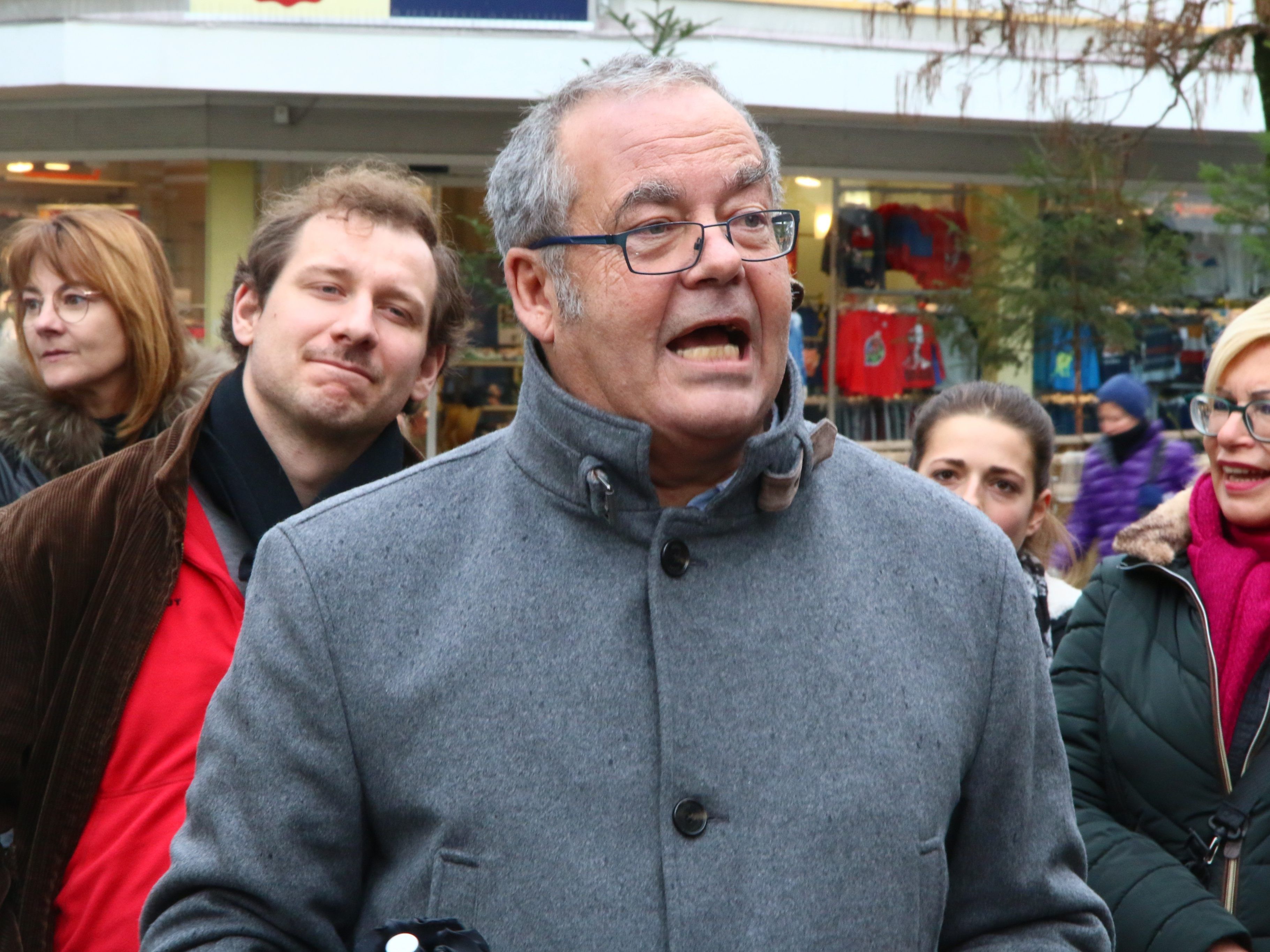 Rudolf Sagmeister, Organisator der öffentlichen Versammlung zur „Erhaltung der Altstadtgassen aus Pflastersteinen“