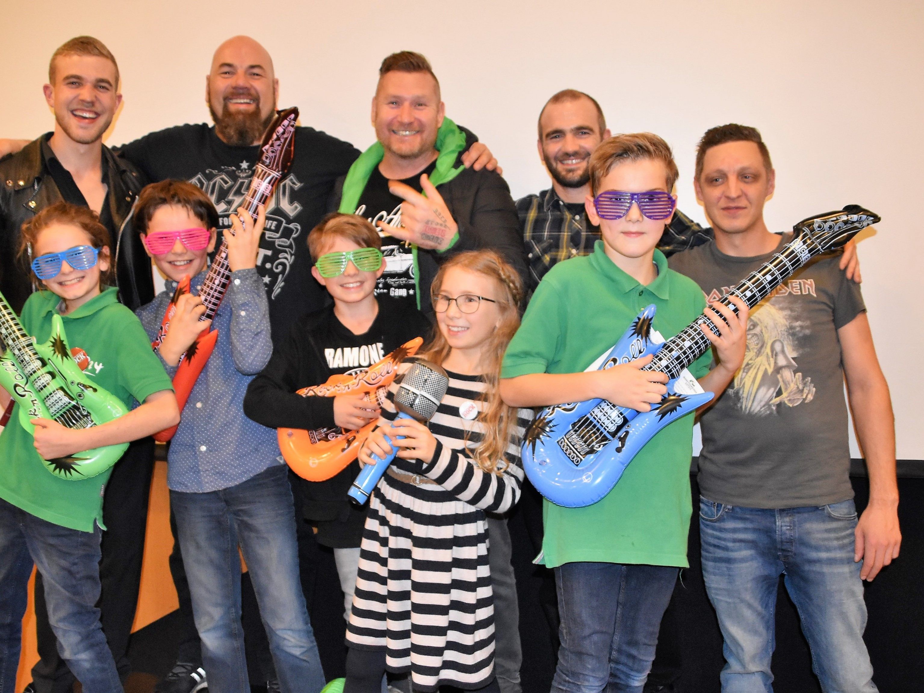 Dirigent, Band und die Jugend - alles rockte