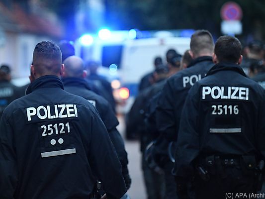 Die Polizei war mit einem Spezialkommando vor Ort