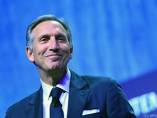 Howard Schultz hat bereits mit den Vorbereitungen begonnen Howard Schultz hat bereits mit den Vorbereitungen begonnen