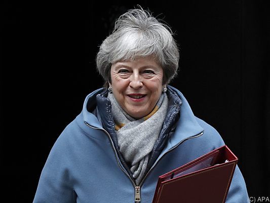 Premierministerin May kündigt erneute Abstimmung ab Premierministerin May kündigt erneute Abstimmung ab