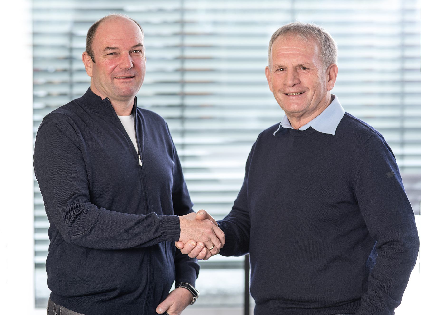 Der neue Obmann Christof Marte (links) und sein StellvertreterPeter Engler