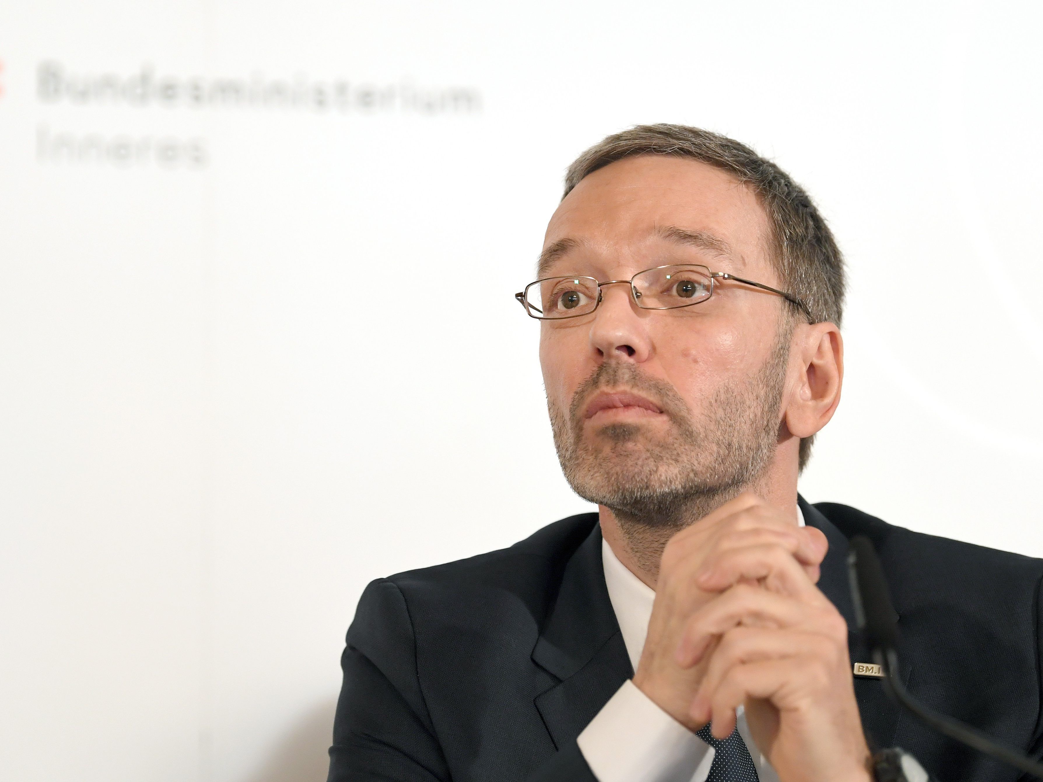 Innenminister Herbert Kickl