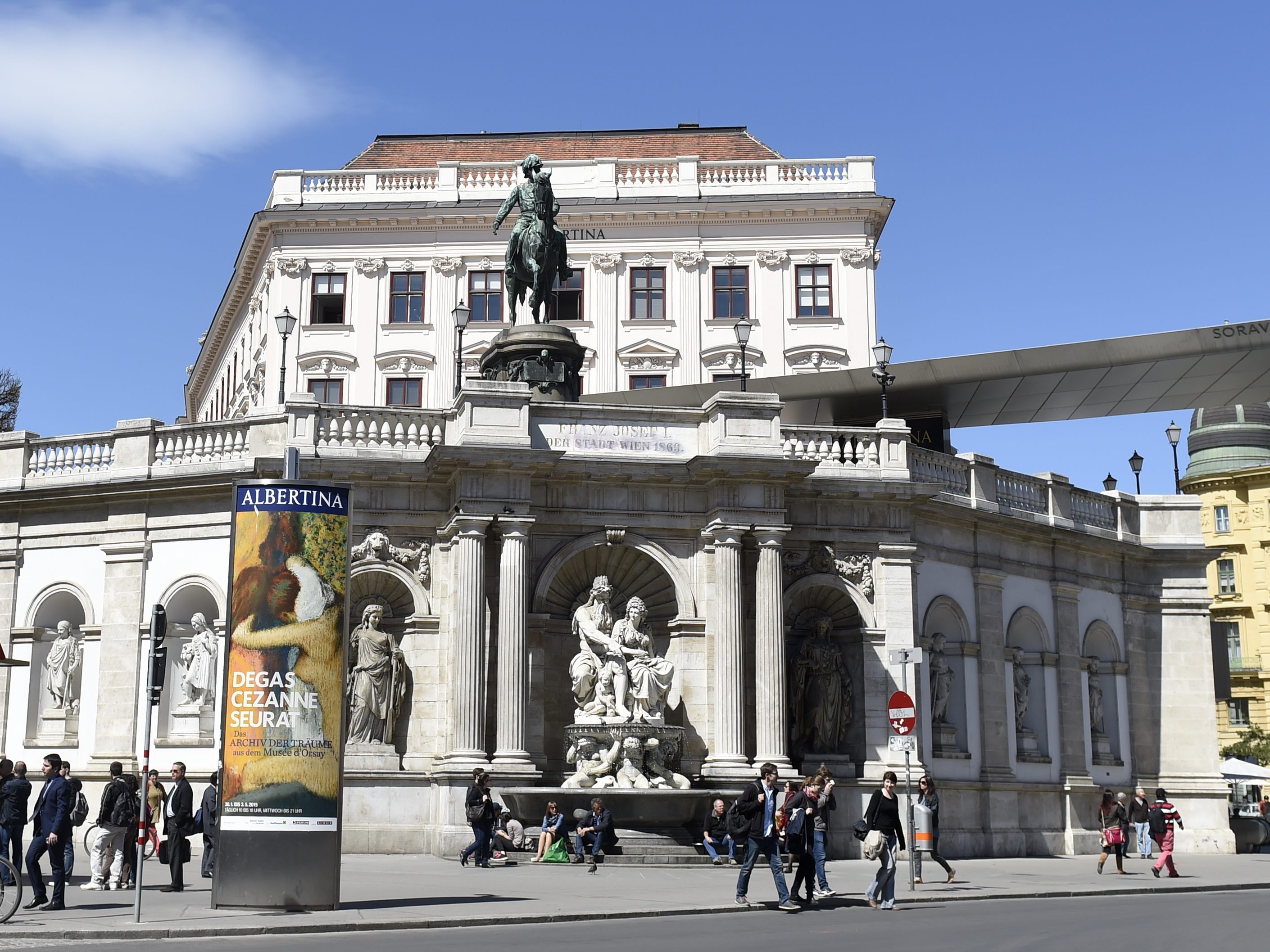 Das Albertina Museum in Wien war besonders beliebt.