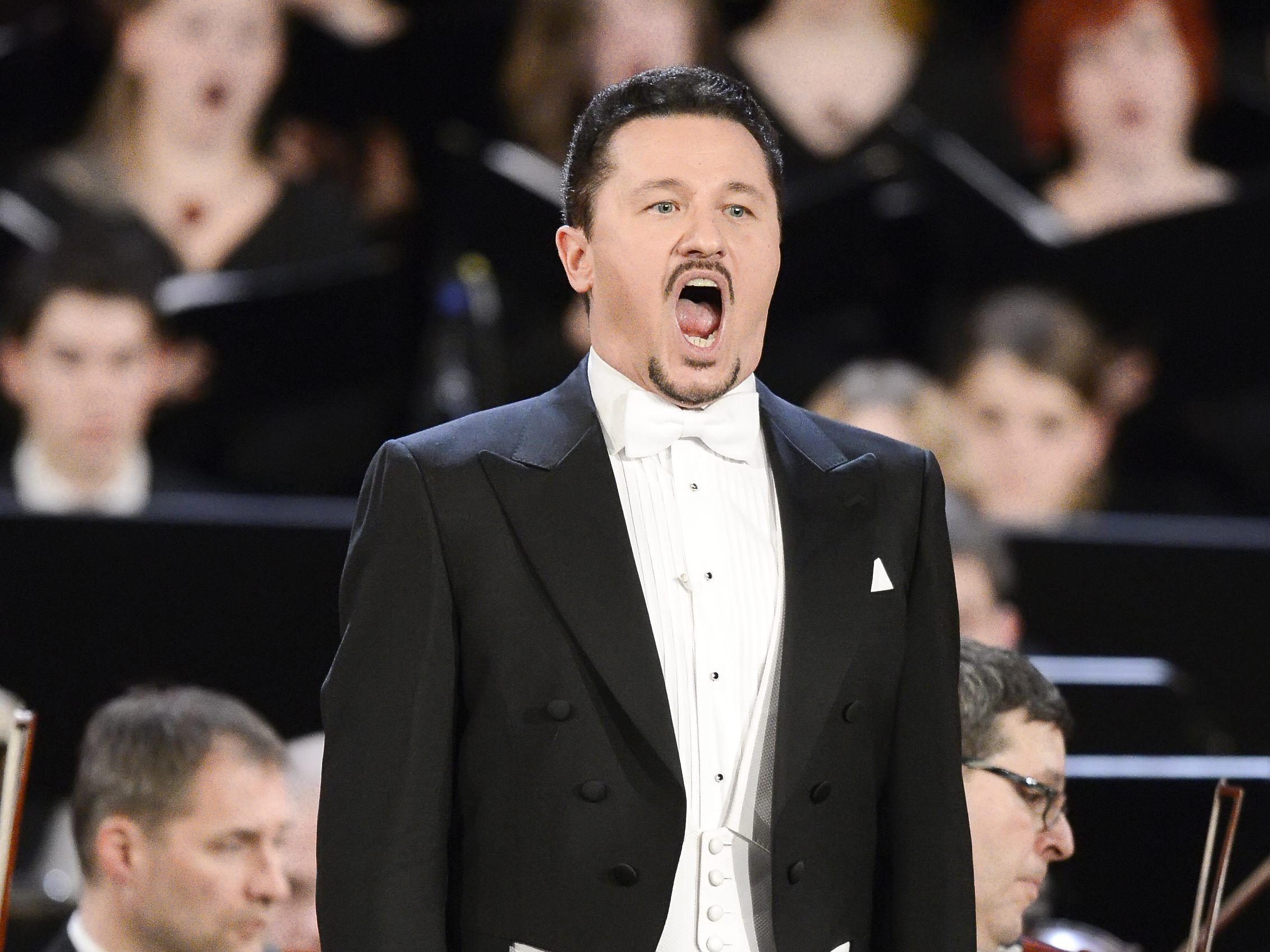 Der Startenor wird in der Wiener Staatsoper in "Tosca" auftreten. Der Startenor wird in der Wiener Staatsoper in "Tosca" auftreten.
