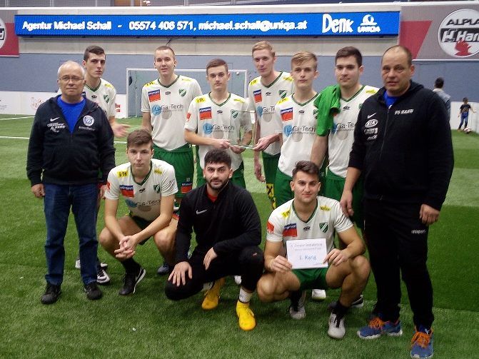 Die Sieger des FC Lauterach beim 1b Turnier in Hard