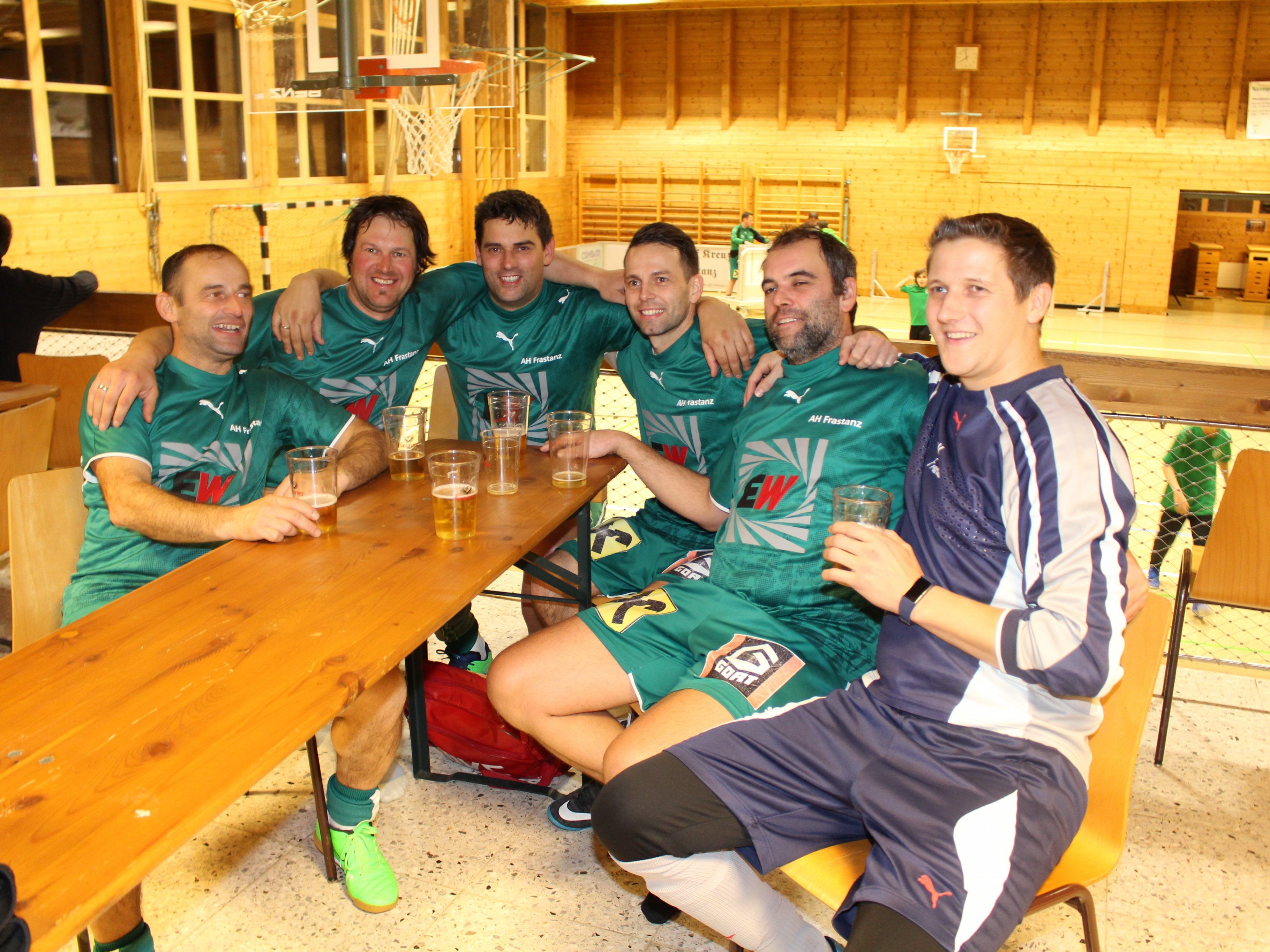 Die siegreiche Mannschaft der „Galaktischen“ der Altherren des Erne FC Schlins