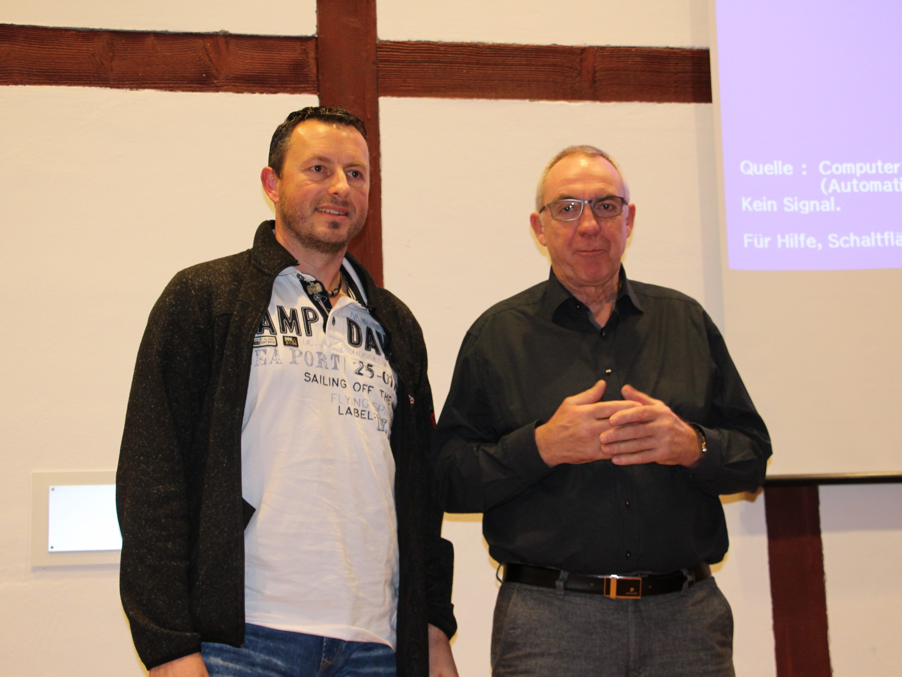 Hannes Greiner und Harald Einwaller