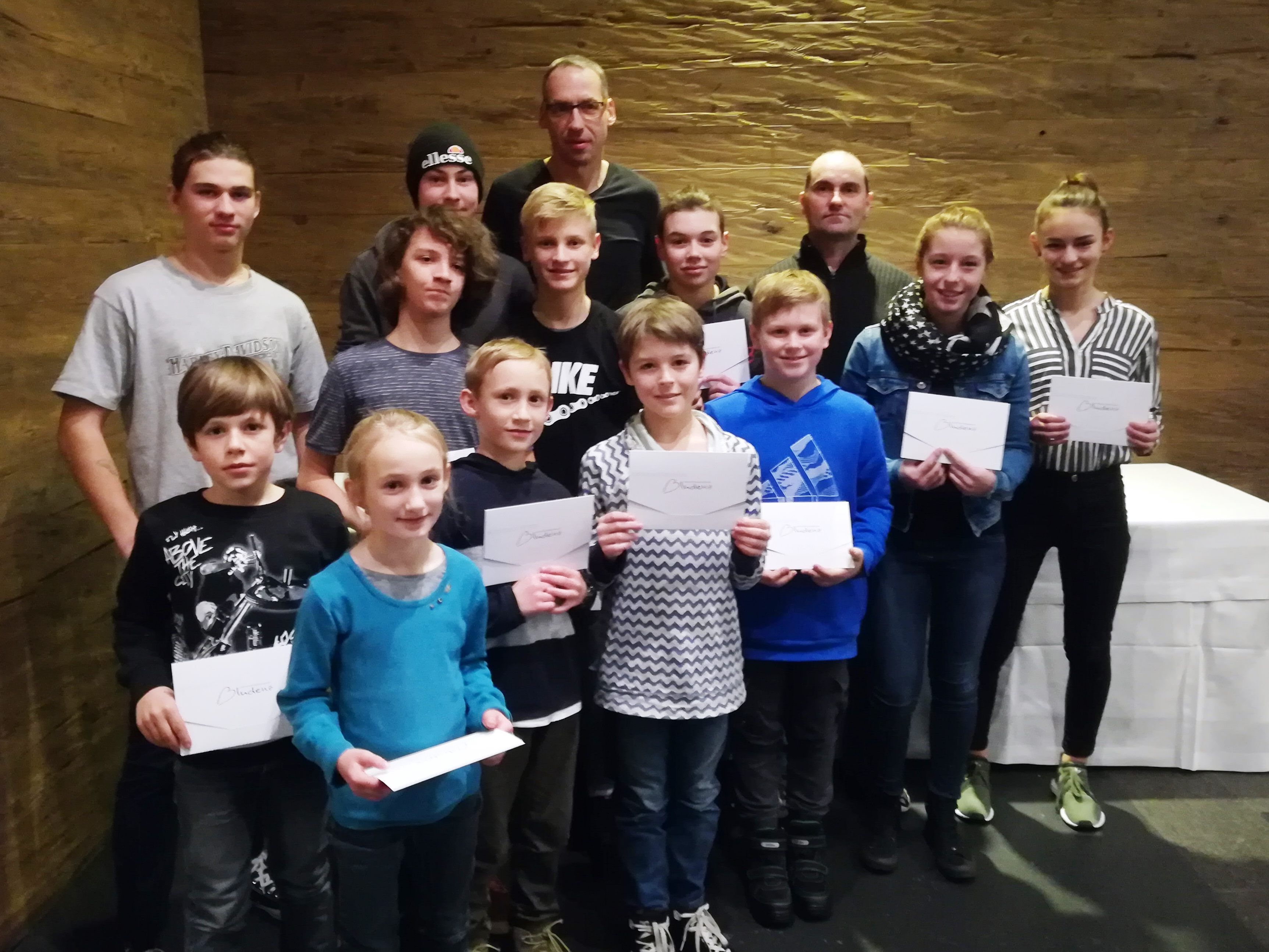 Ehrung für die erfolgreichsten BMX-Sportler Ehrung für die erfolgreichsten BMX-Sportler