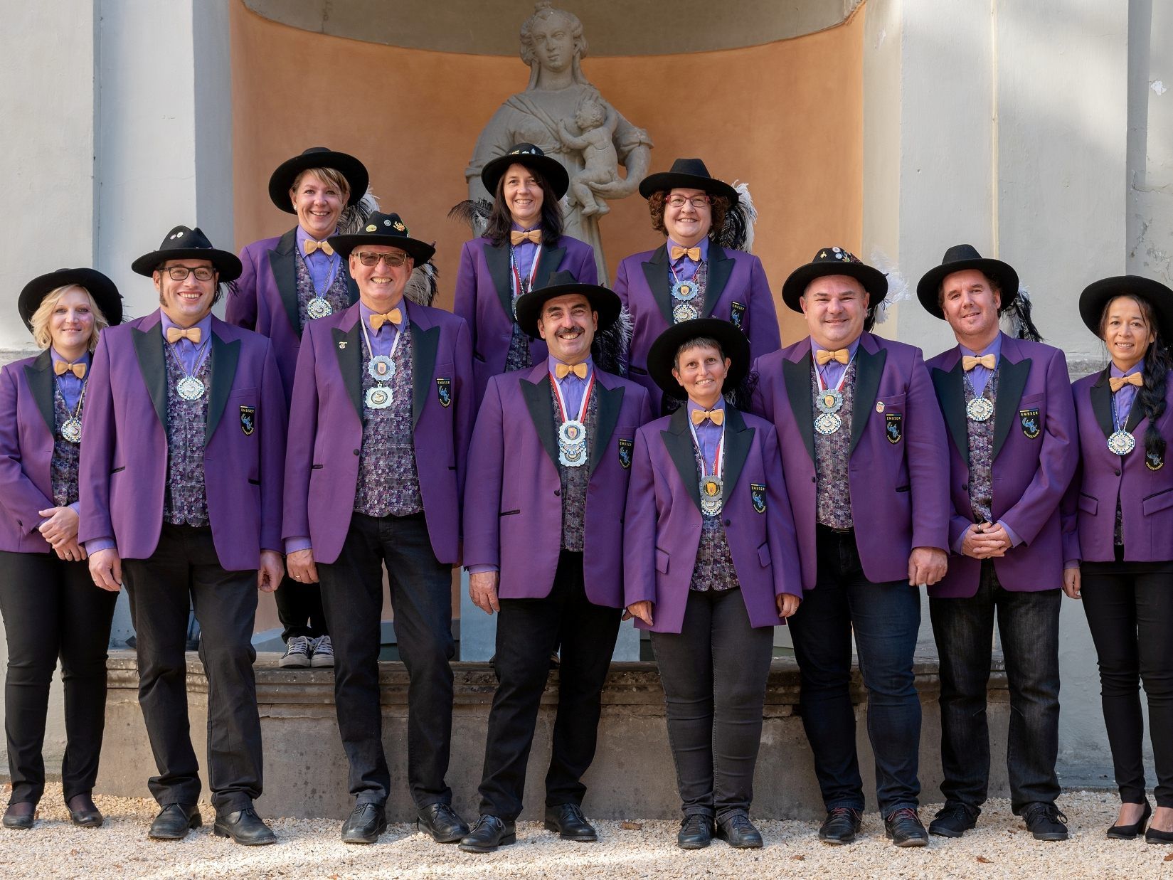 Die Embser Schlossnarren rüsten sich auf den 37. Landesnarrentag.