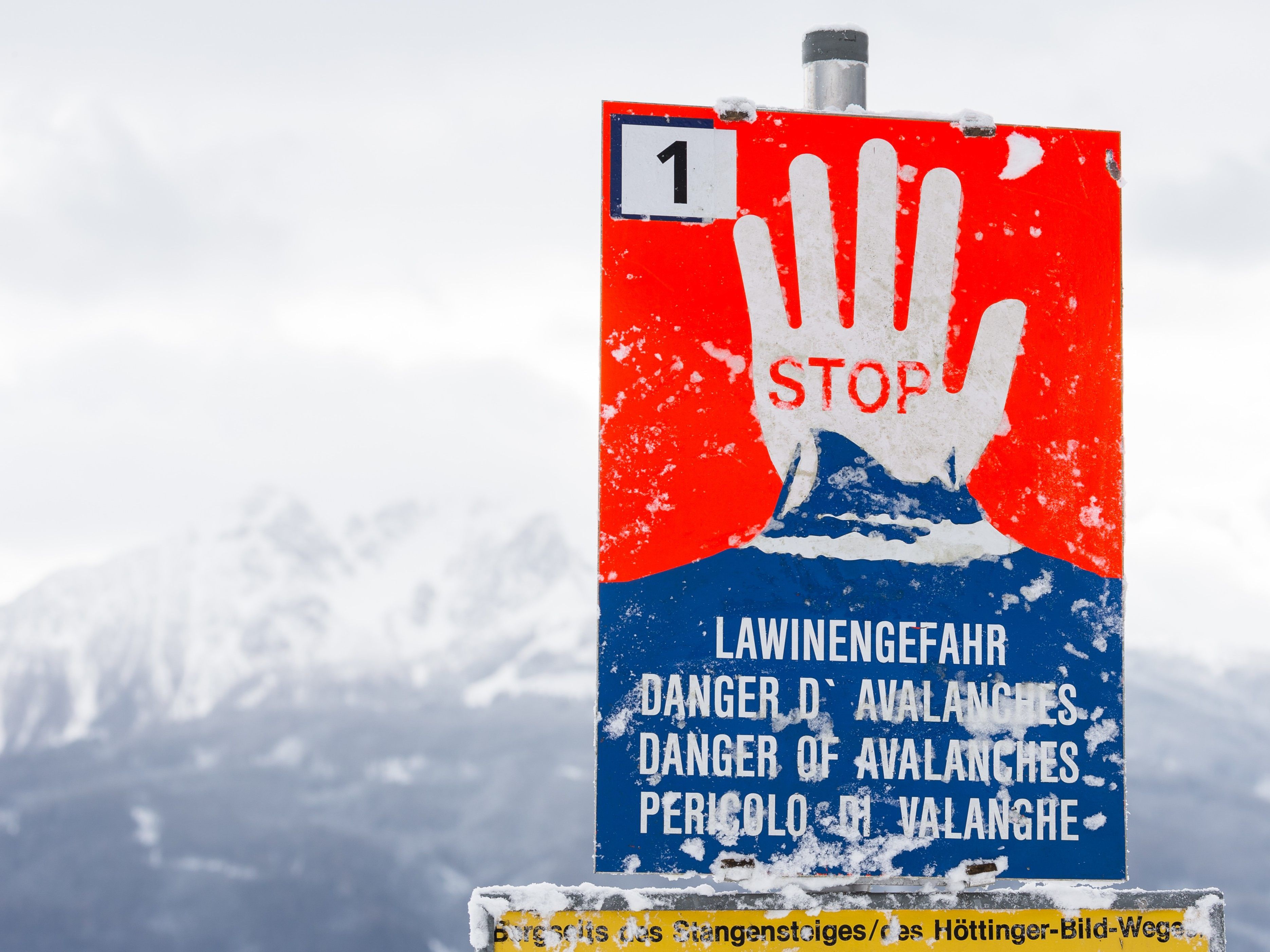 In Österreich herrscht derzeit akute Lawinengefahr. In Österreich herrscht derzeit akute Lawinengefahr.