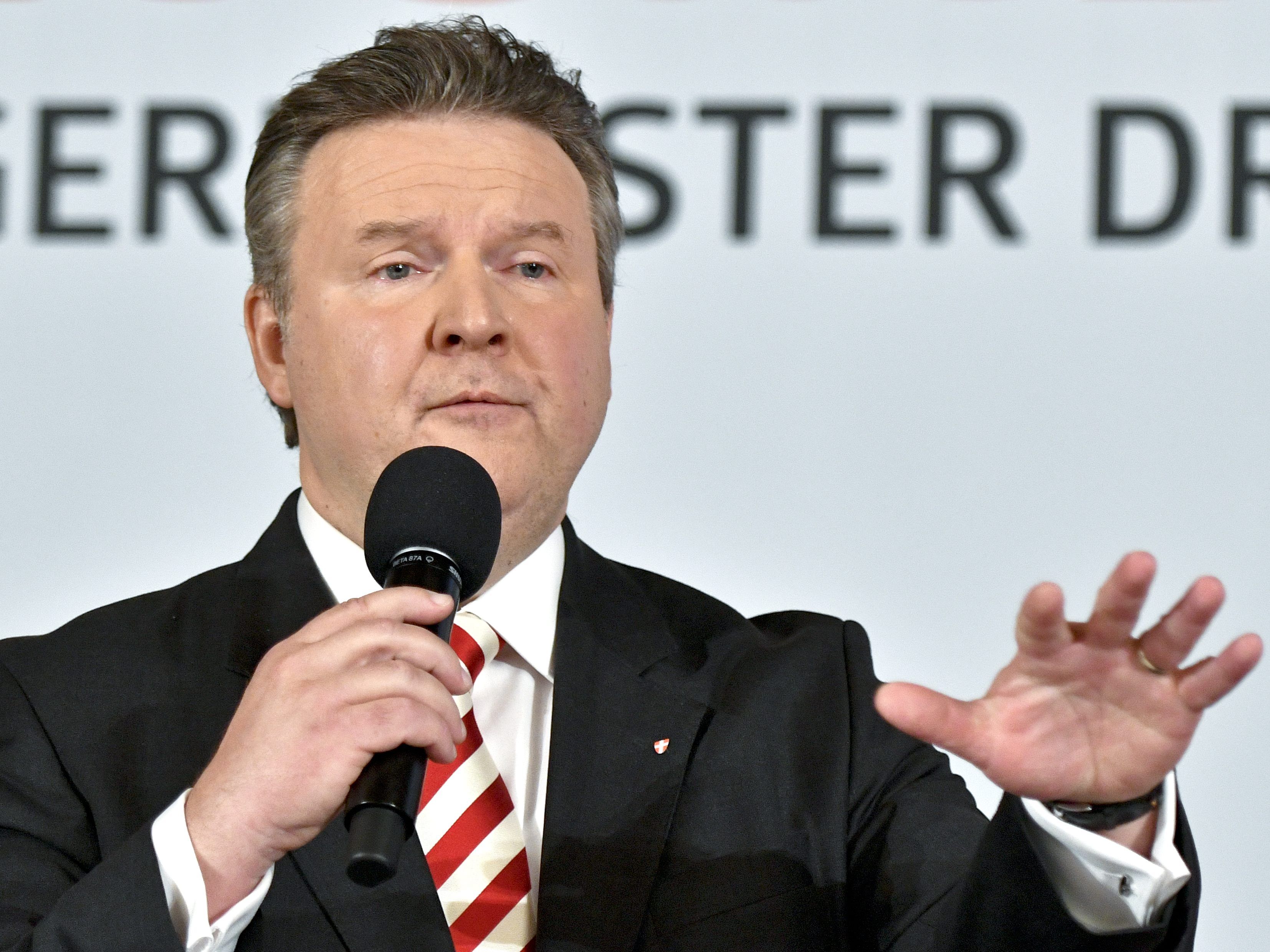 Michael Ludwig hat am Montag zur Pressekonferenz geladen. Michael Ludwig hat am Montag zur Pressekonferenz geladen.