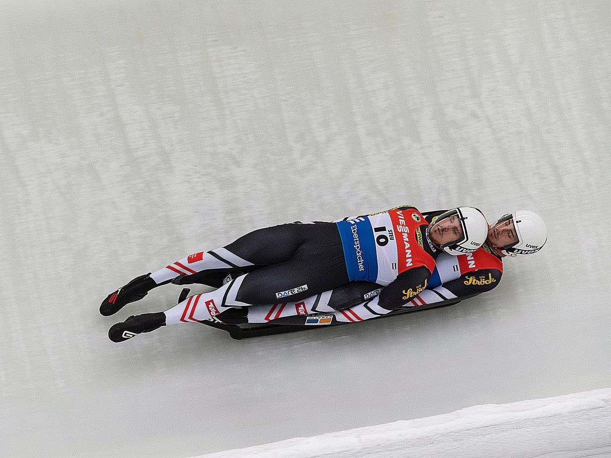 Rang 10 für Steu/Koller in Sigulda Rang 10 für Steu/Koller in Sigulda