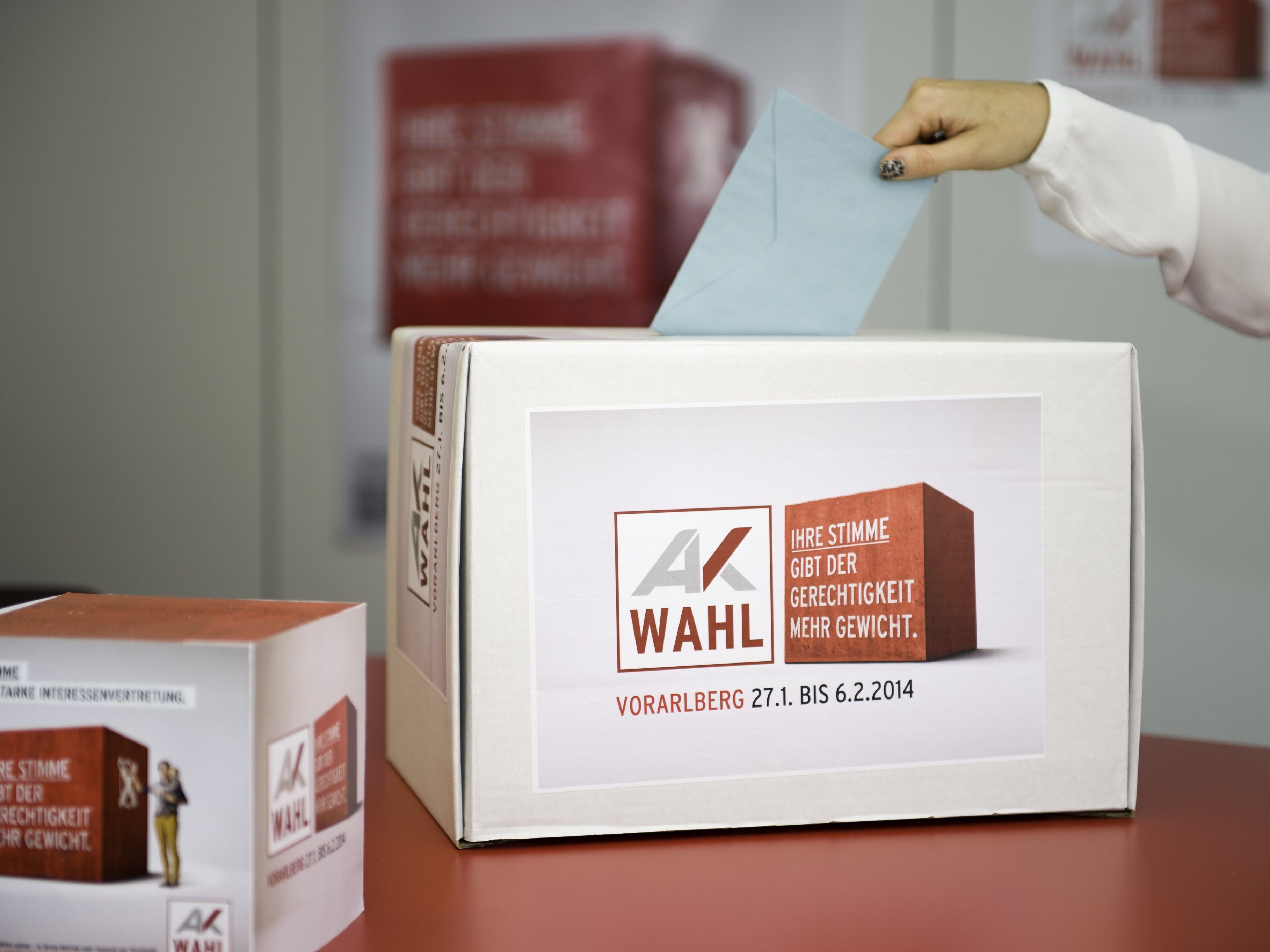 Die AK-Wahl startet in Vorarlberg.