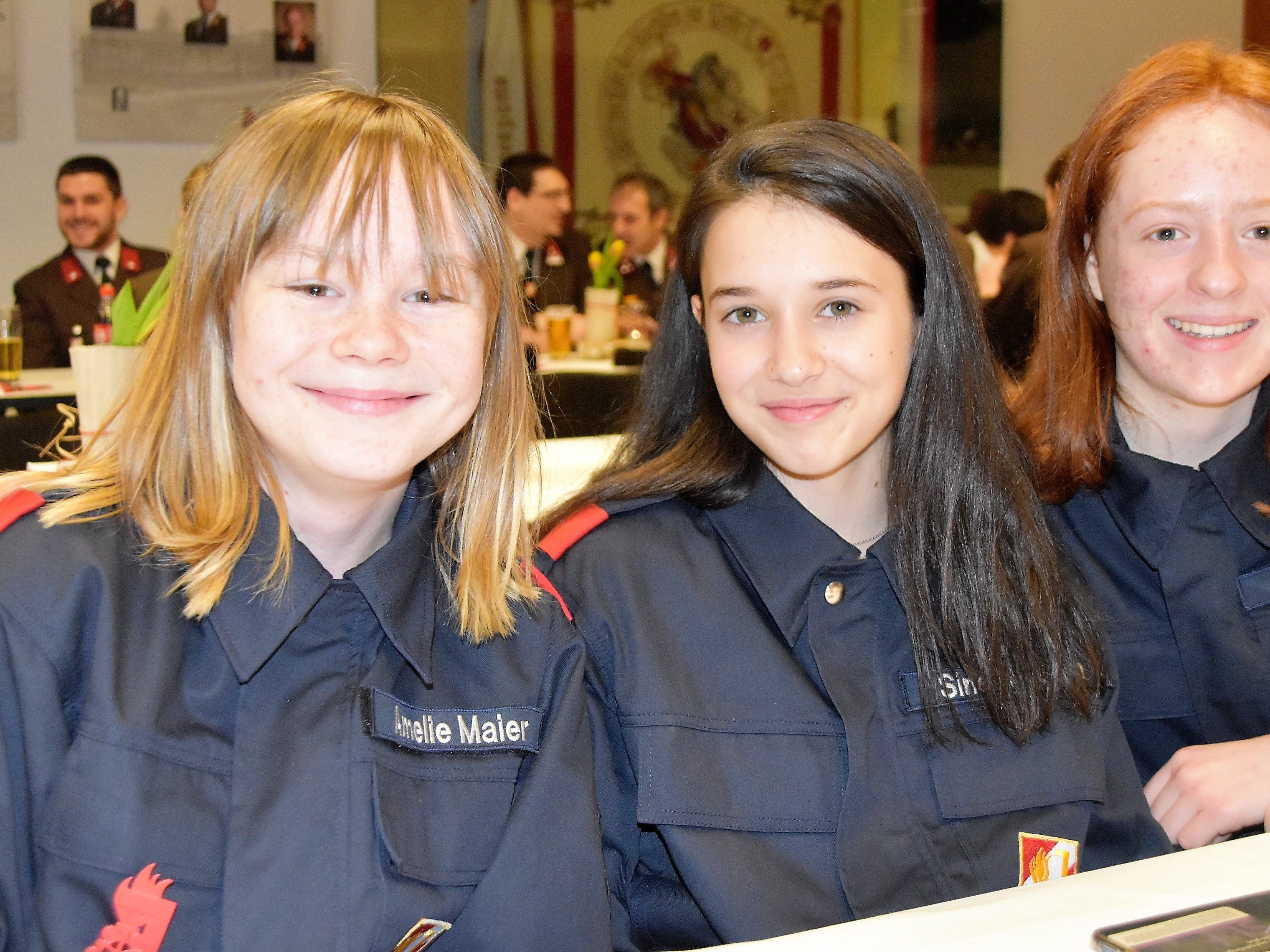 Amelie Maier, Sinem Duvan und Lisa Entner