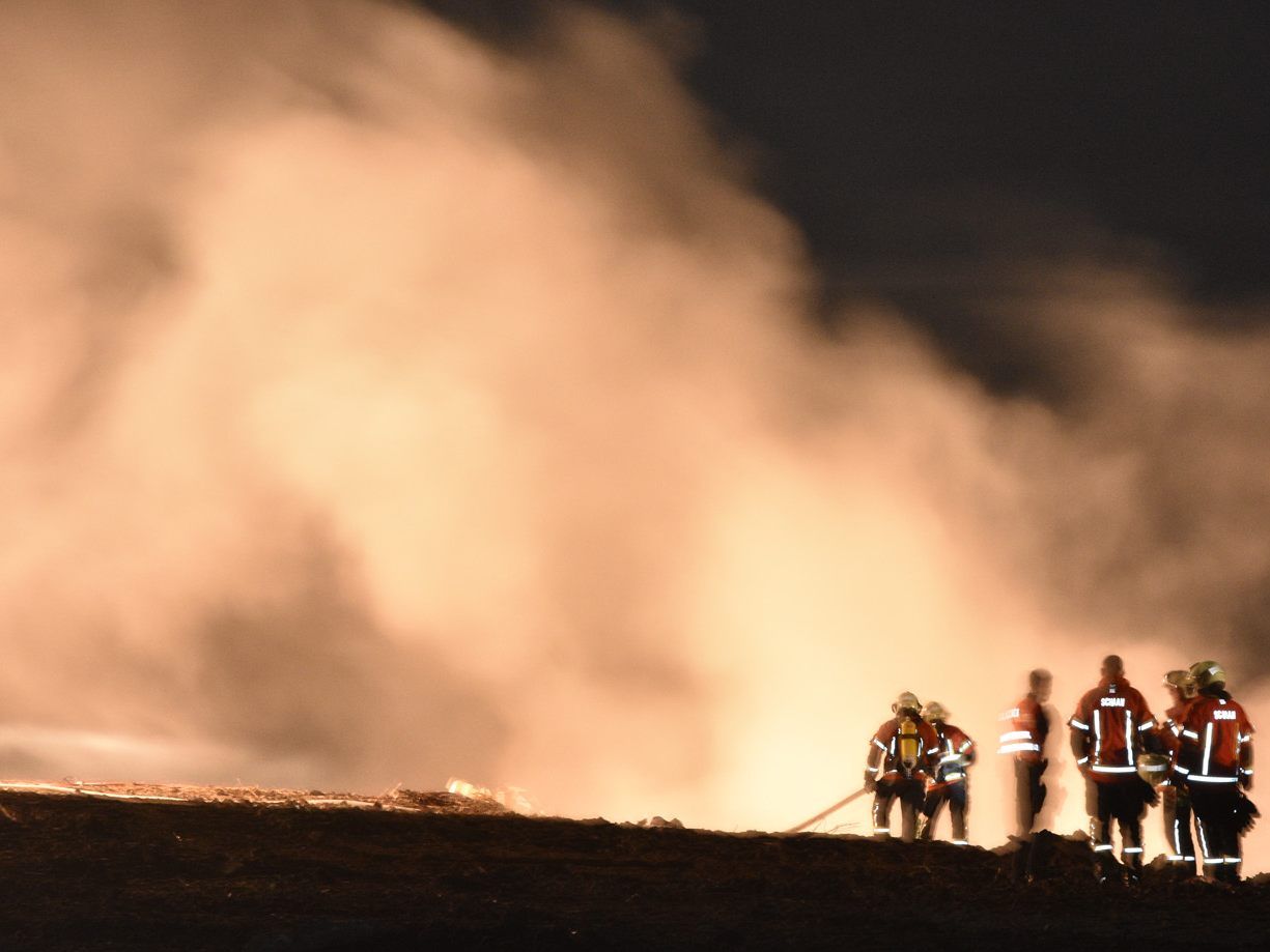 Der Schwellbrand brach gegen 0.30 Uhr aus.