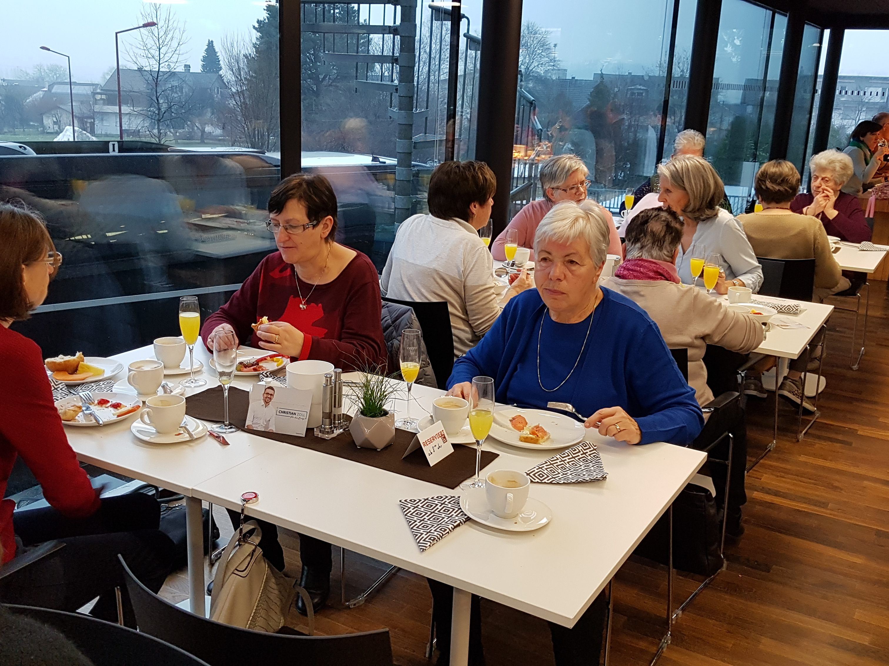 Frühstück der Frauenbewegung im Hotel am Garnmarkt