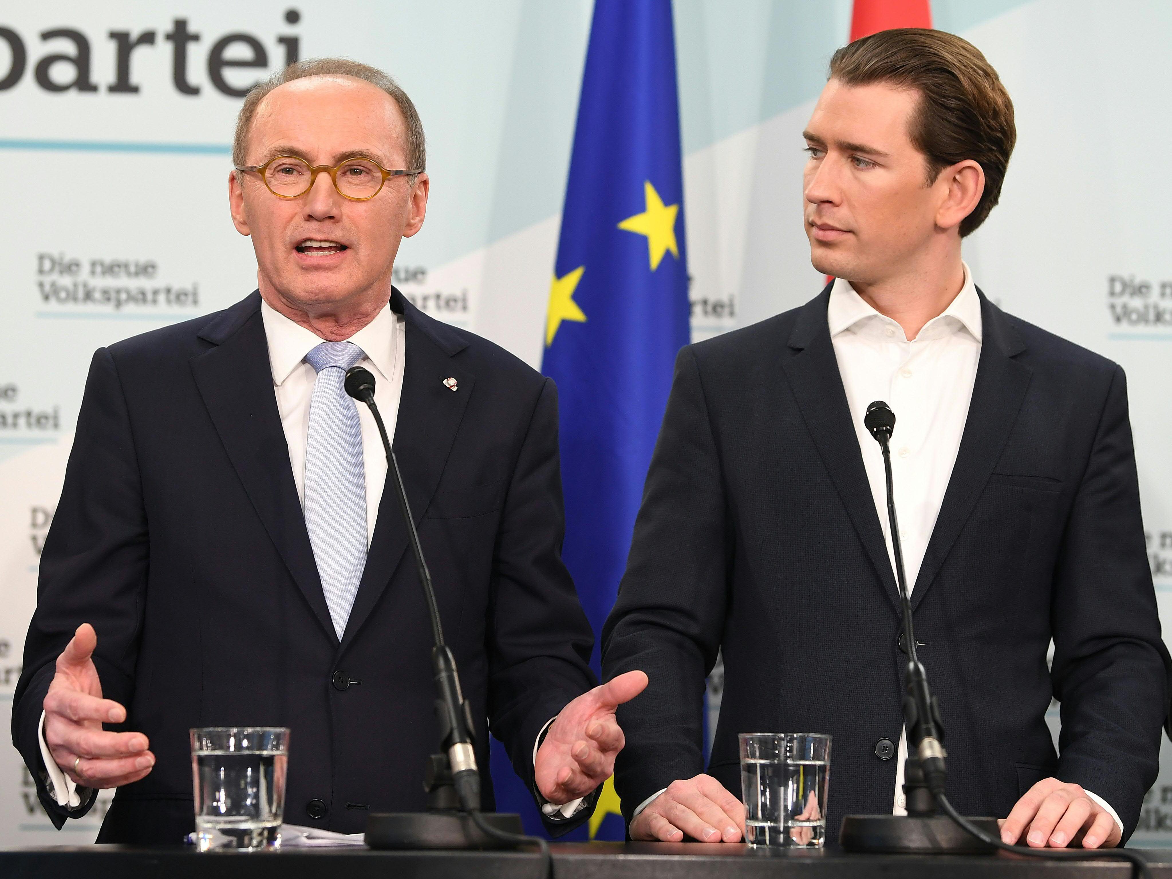 Othmar Karas tritt als Spitzenkandidat für die ÖVP an.