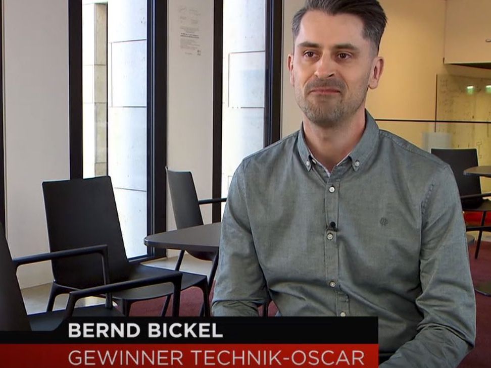 Der Vorarlberger Bernd Bickl hat einen Oscar gewonnen. Der Vorarlberger Bernd Bickl hat einen Oscar gewonnen.