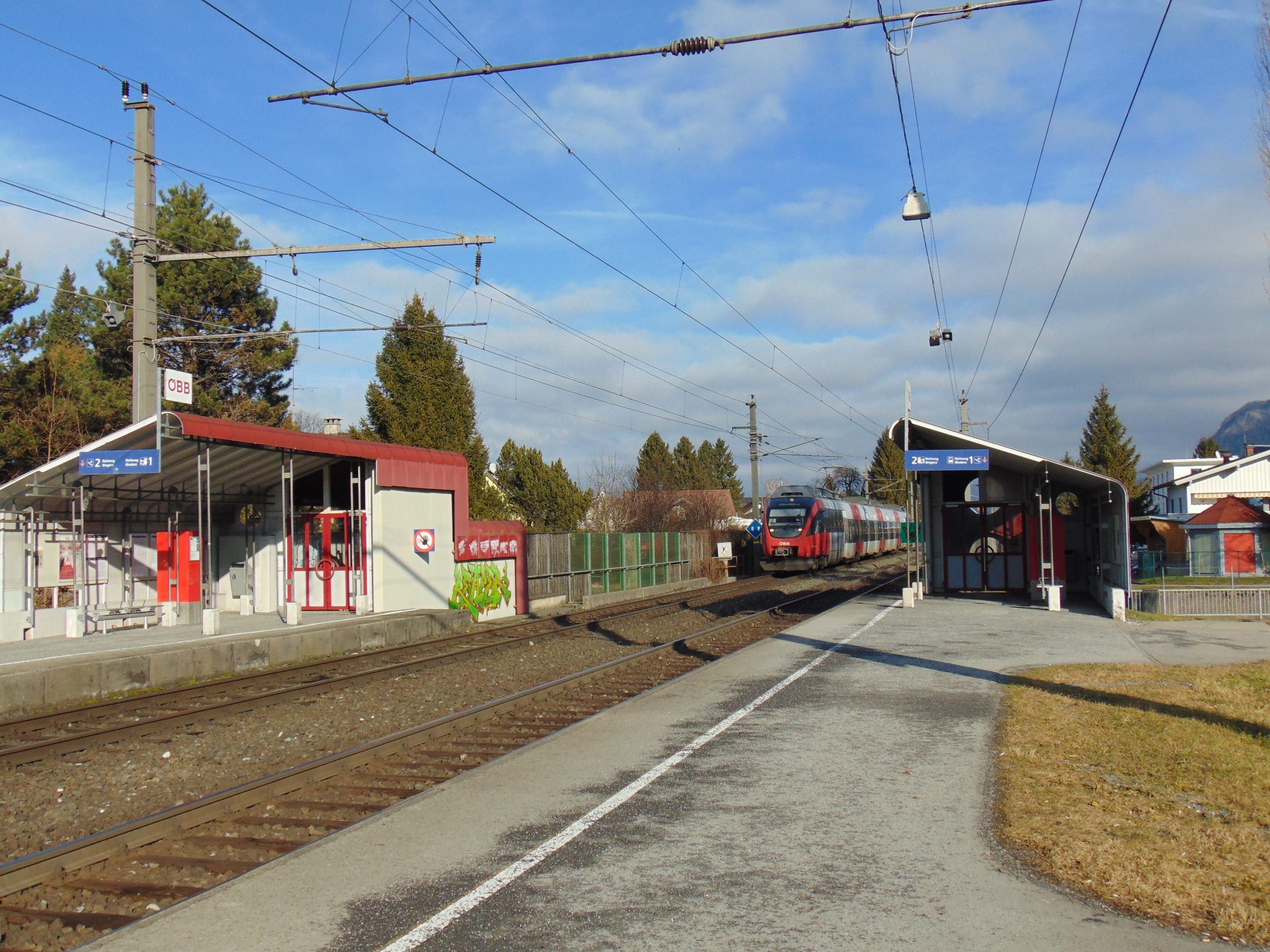 Am Altacher Bahnhof starten die Vorarbeiten zu den Sanierungen