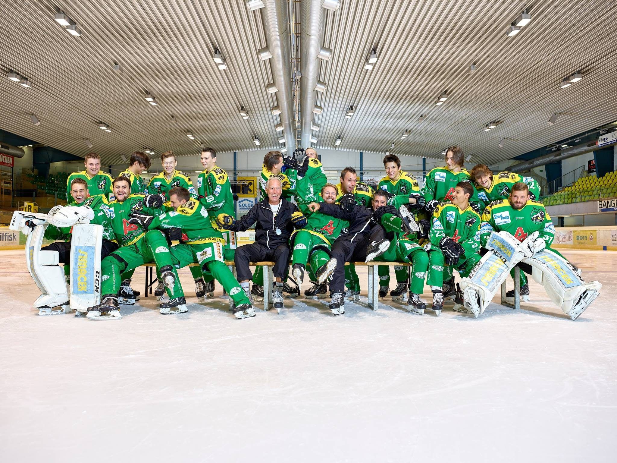 Mit dem notwendigen Ernst aber auch mit viel Spaß geht das Lustenauer Team in die erste Final-Partie.