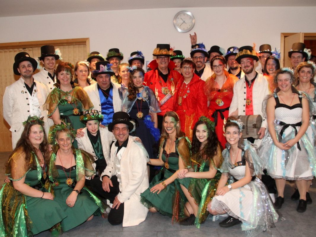 Faschingsgilde unterwegs
