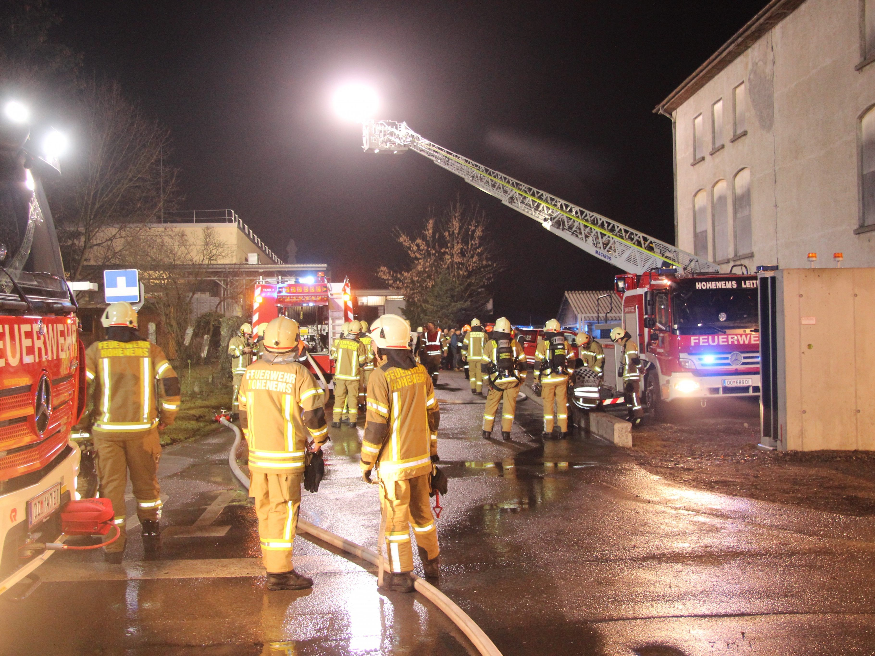 Das Feuer konnte durch den Einsatz der Feuerwehr rasch gelöscht werden.